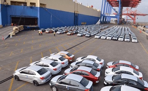 Vehicle Shipping Yard